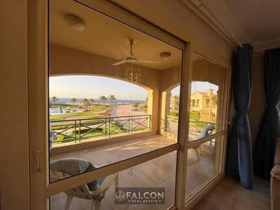 chalet Full sea view  Ready to move for sale in La Vista Ain Sokhna, minutes from Porto, and installment payment options.