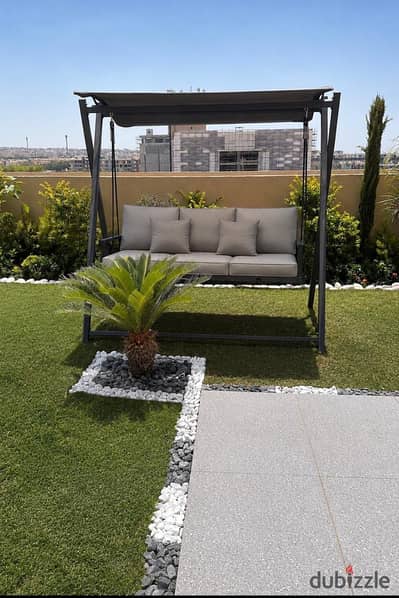 Ultra Super Lux Apartment with Garden for Rent in Azad New Cairo Fifth Settlement Prime Location Ultra Super Lux Apartment with Garden for Rent in Azad New Cairo Fifth Settlement Prime Location