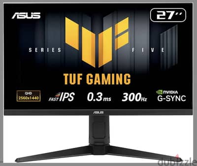 شاشة جيمينج ASUS TUF SERIES 5 استعمال شهرين فقط