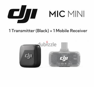 DJI Mic mini 2 (1TX + 1 mobile RX)