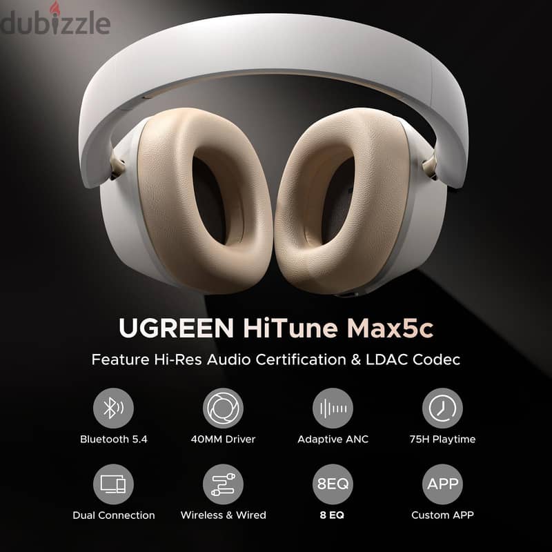 Ugreen Headphones Hitune Max5c 8