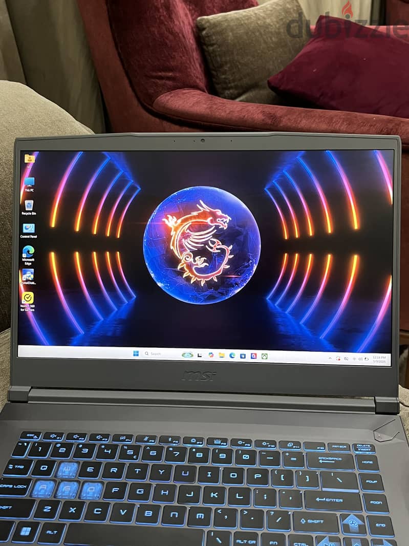 MSI thin 15 1