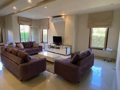  Fully Furnished Garden Apartment for Rent – West Arabella, New Cairo