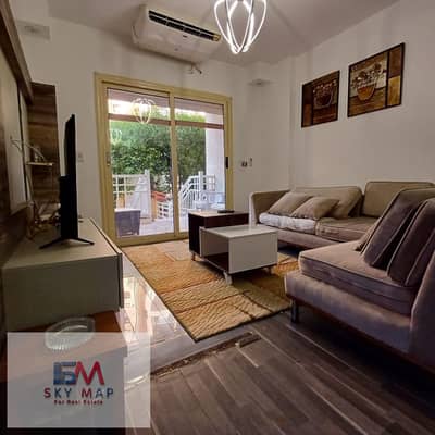 Ground floor apartment with garden for cash sale in Madinaty 90 m + 45 m garden in b7 wide garden view next to services special finishing immediate delivery