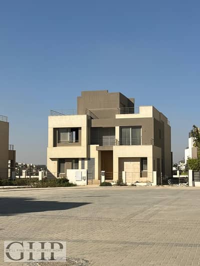 North Facing & Corner | Ready to move Standalone Type D For sale Palm Hills New Cairo