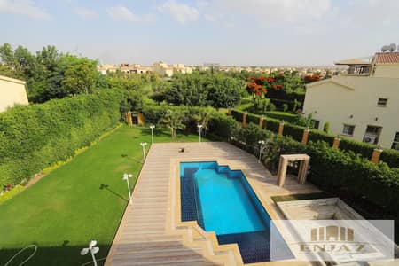 فيلا للبيع في مدينتي نموذج V تطل علي الجولف بأكبر مساحة أرض 1300