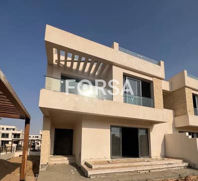 3 Bedroom Townhouse for Sale in Noor Capital Gardens, New Capital City | Semi Finished | Ready to Move | 261 m² - Noor Capital Gardens