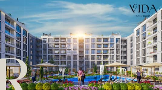شقة للبيع بمساحة 148 متراً مربعاً بنظام التقسيط في مجمع "روفان سيتي" (Rofan City) السكني بمدينة الشيخ زايد، مع عضوية مجانية في النادي الأهلي.