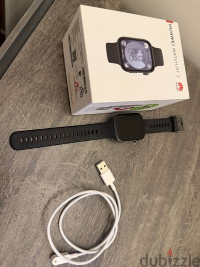 Huawei Watch Fit 3 Weared One time only with box and everything