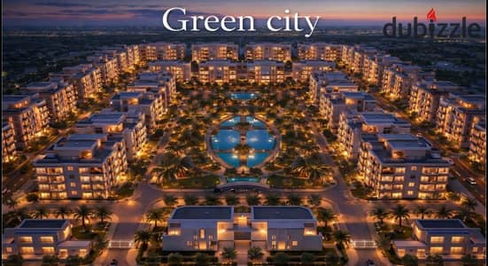 عيادة للبيع في افضل مول في حدايق اكتوبر 52 متر في قلب كمبوند سكني متكامل green city