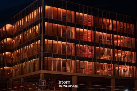 عيادة استلام فوري تشطيب كامل بالتكييفات بمساحة 44 مترتقسيط حتي 7 سنوات  في Atom  القاهرة الجديدة