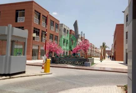 For rent office ground floor 72 sqm semi finished  in The Courtyard Mall  on Al-Shabab Street
