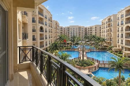 Own your apartment in Green City—a premier, fully serviced compound in Hadayek October. Units range from 164m² to 226m²; the featured 176m² unit comes