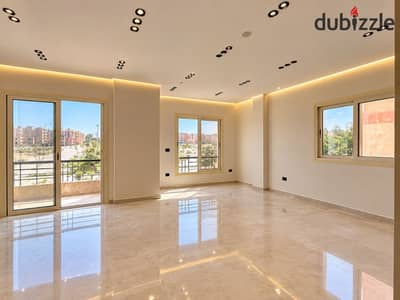 A furnished apartment with immediate occupancy in the Intelligence Buildings, 150 square meters.