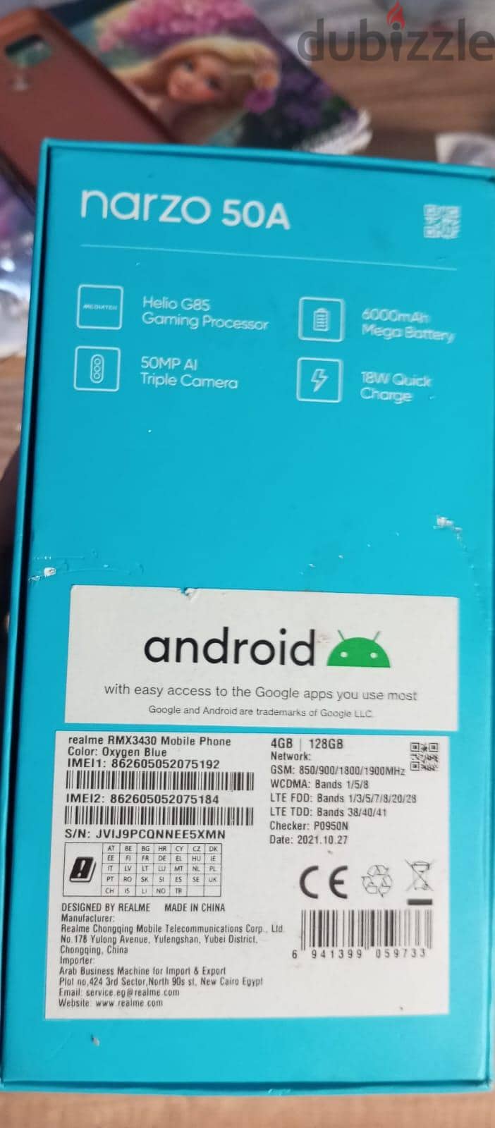 Realme Narzo 50A 3