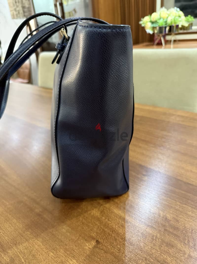 Coach Turnlock shoulder bag Navy blue 1