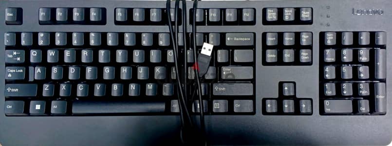 كيبورد Lenovo USB أصلي Full Size – استعمال خارج – 150 جنيه