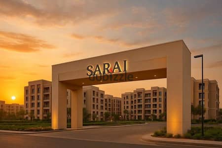 Duplex for sale with a 300,000 EGP down payment in Sarai Compound, next to Madinaty, with installments over 12 years.