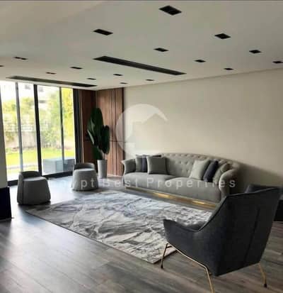 Fully Finished & Ready to Move Apartment for Sale 3 bed infront of al rehab city and near american university new cairo