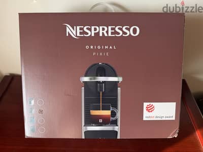 بيكسي (Pixie) من NESPRESSO لم تفتح او تستخدم واربع عبوات مستوردة هدية