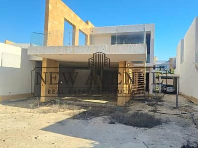 Standalone Villa for Sale in a Prime Location 4th Row Sea View - Bahary - Ready to move - in Seashell North Coast