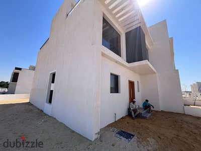 Townhouse Corner for Sale in Lake West 1 - Dahshur Link | In Front of Beverly Hills