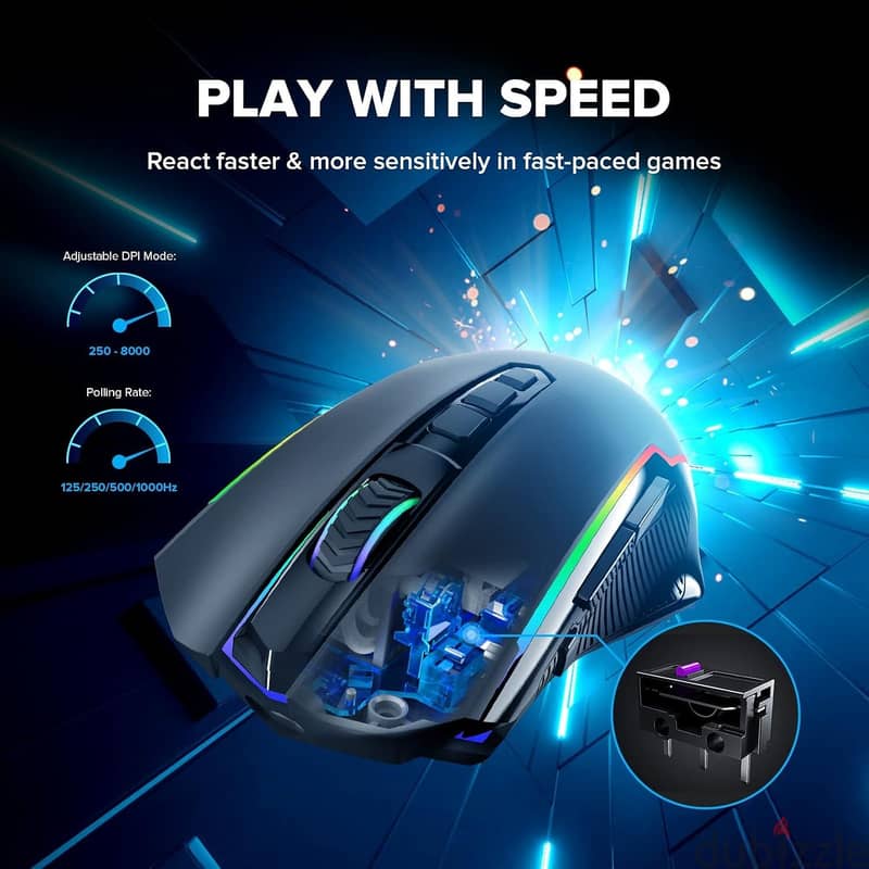 Redragon M910-KS Ranger Lite Wireless Gaming Mouse 1