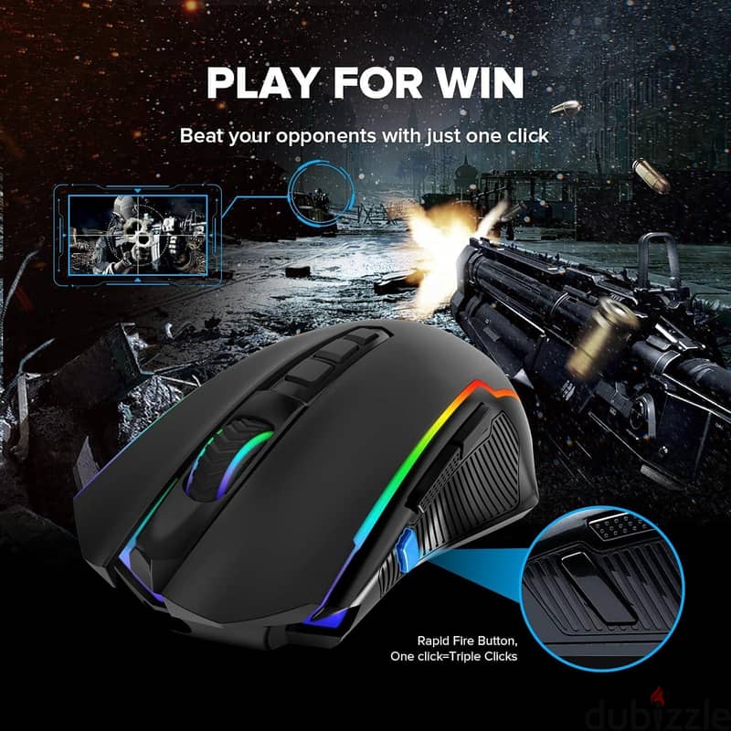Redragon M910-KS Ranger Lite Wireless Gaming Mouse 3