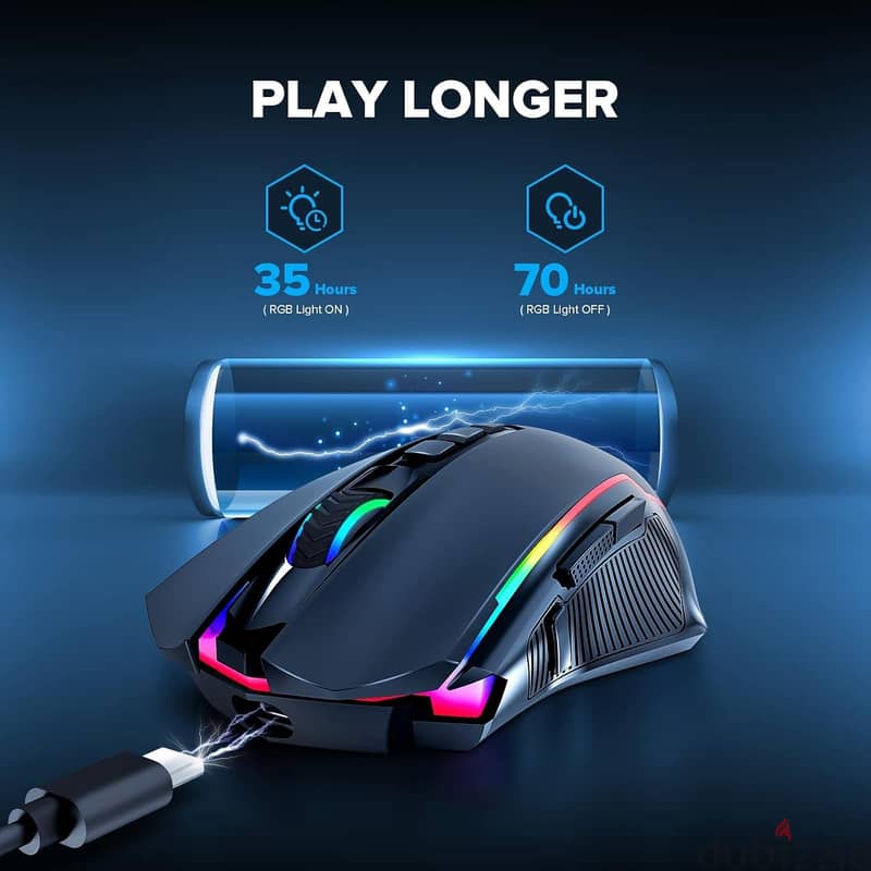 Redragon M910-KS Ranger Lite Wireless Gaming Mouse 5
