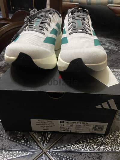 Adidas Adizero Evo Sl Size 45 1/3