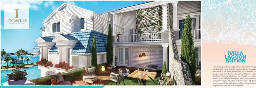I-Villa Roof 240m Resale in Mountain View ICity New Cairo - Lagoon Park