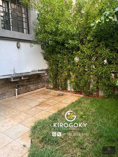 A wonderful ground-level apartment with a garden, special finishing, available for Egyptians at a price of 20,000 and for other nationalities at 22,000 in Nasr City, Gardenia City Compound