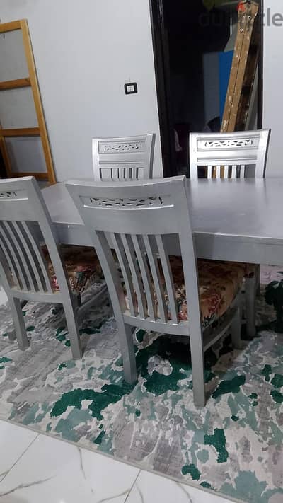 سفره و 6كراسي
