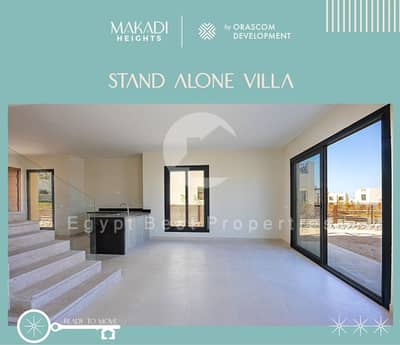 SEA VIEW RESALE VILLA READY TO MOVE  LOWEST PRICE IN MAKADI PRIME LOCATION DIRECT LAGOON
