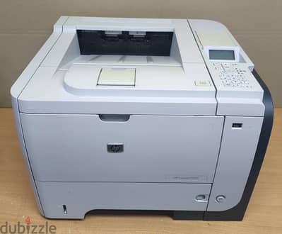 printer laser hp3015 دوبلكس نتورك معاها حبارتين
