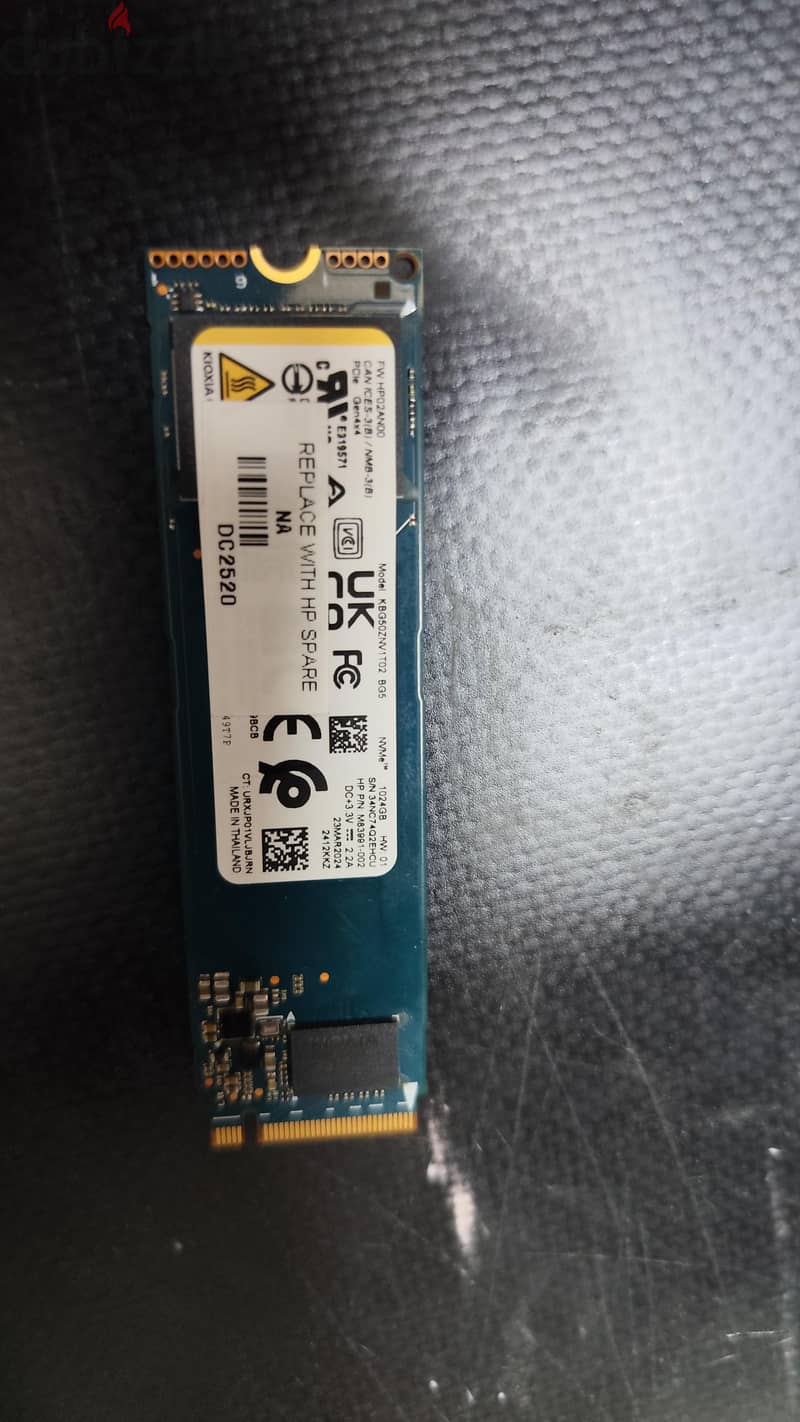 SSD KIOXIA 1TB M. 2 NVMe 1