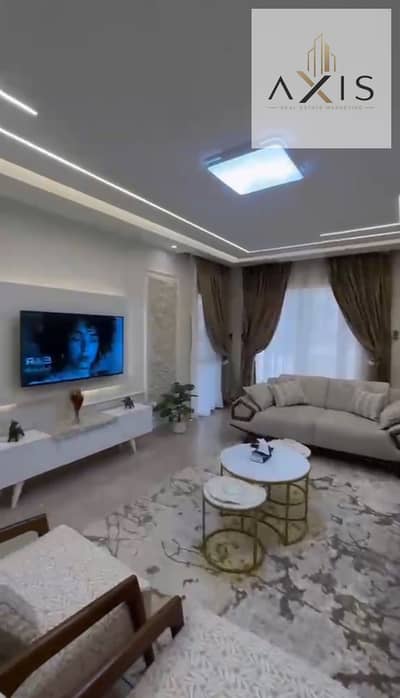 Luxury Furnished Ground Apartment for rent with private garden at an amazing price, 140 SQM, in Janna 2 Compound el sheikh zayed