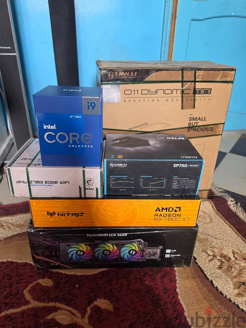 pc gaming I9 12900k Rx 7800XT 1