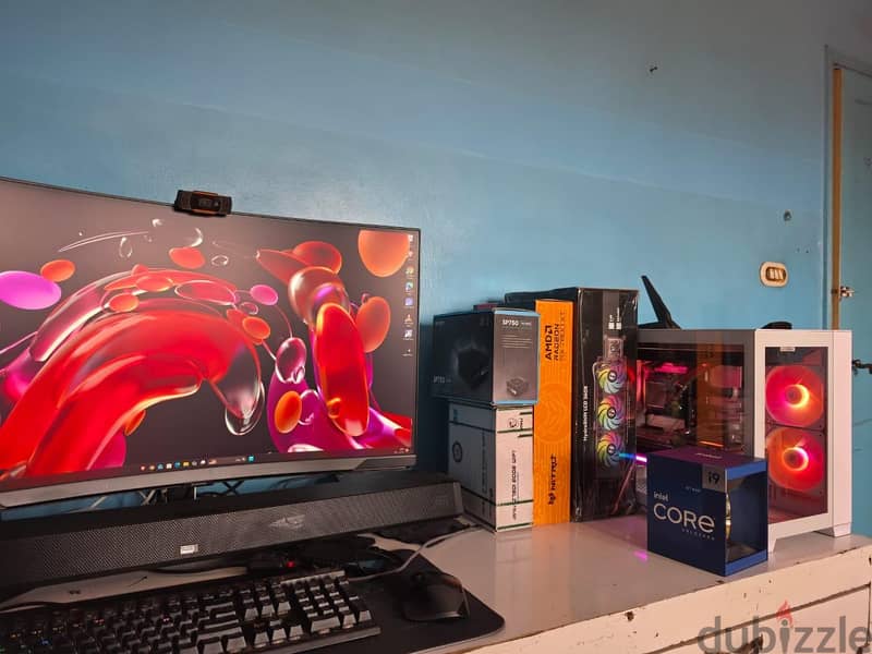 pc gaming I9 12900k Rx 7800XT 2