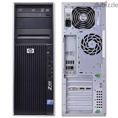 كيسه hp z400 استيراد الخارج رمات ٨ هارد ٥٠٠