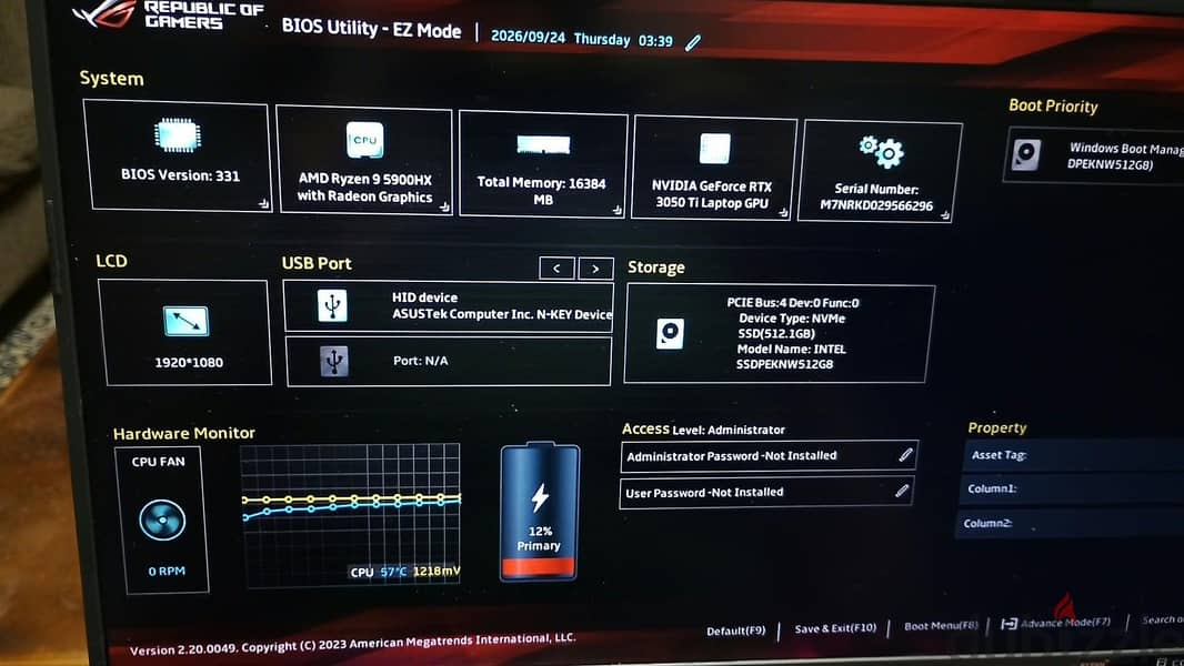 asus rog strix gl543 5