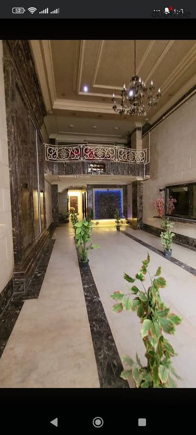 For sale an apartment in Al-Labini Heliopolis, the main pyramid, the golden square in front of the Sayaj Hotel