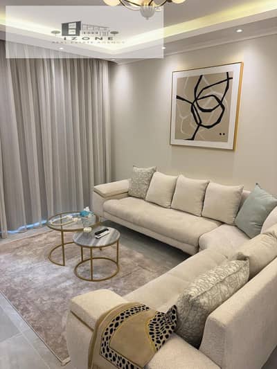 Fully Furnished Apartment For Rent with Garden in Prime Location at Lake View Residence New Cairo 120 sqm 2 Bedrooms 2 Bathrooms