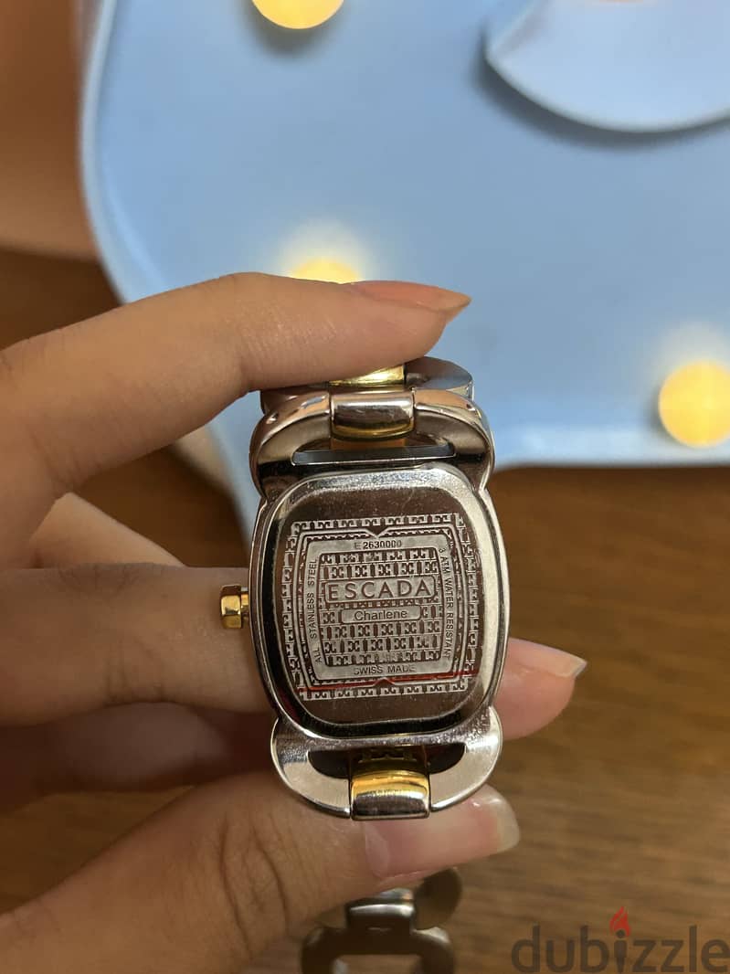 Original ESCADA Swiss Made Watch E2630000 2