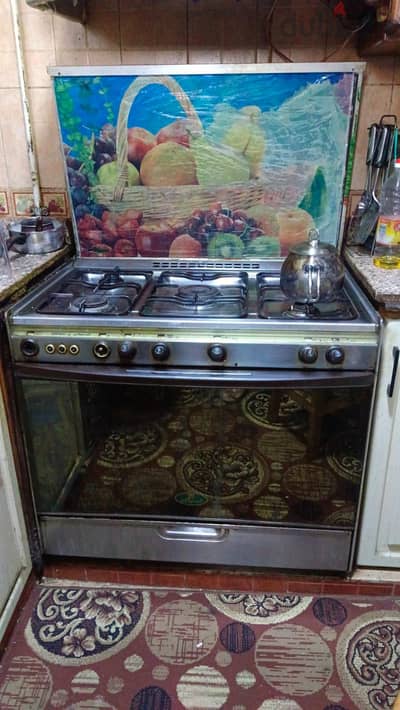 بوتاجاز كريازى 5 شعله  بحاله ممتازه وبسعر هايل