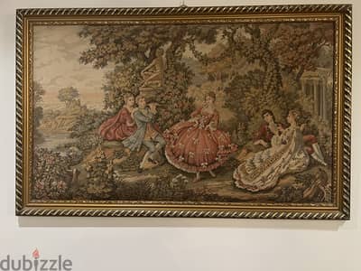 Vintage french gobelin tapestry
