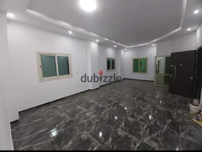 For rent in the eighth neighborhood, with a kitchen, first floor, near Nile School and Carrefour 1