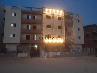 Apartment for sale 175m semi-finished in Al Obour City, Ninth District, Culture Street