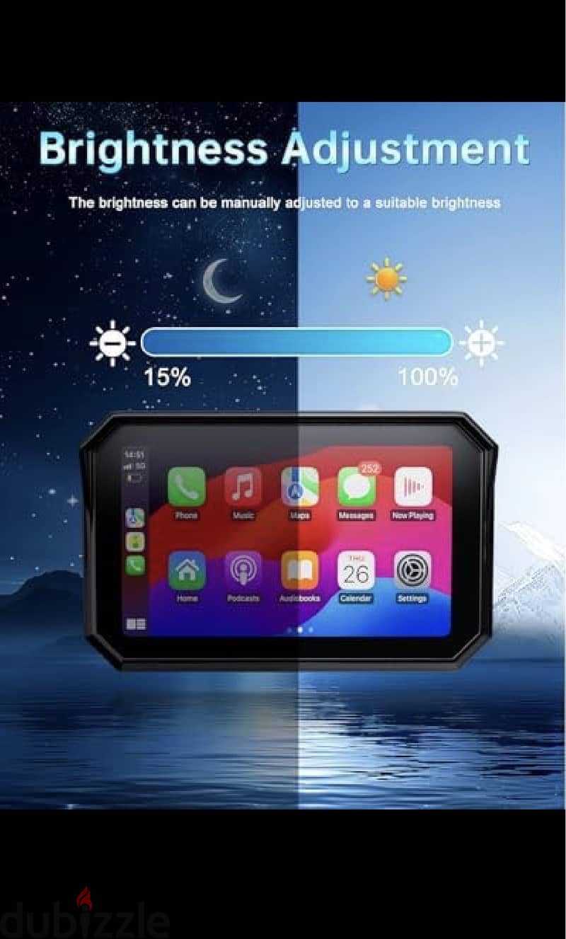 Aileway Motorcycle CarPlay Screen 5