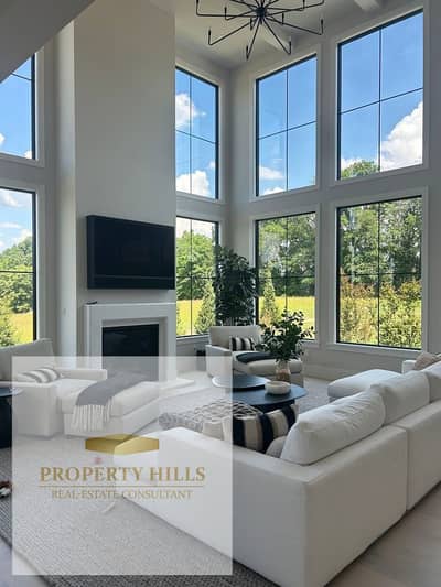 Last villa from Waterway with installments, the highest and most upscale compound with landscape view, 248 meters in the gathering next to Mivida and Hyde Park Last villa from Waterway with installments, the highest and most upscale compound with landscape view, 248 meters in the gathering next to Mivida and Hyde Park